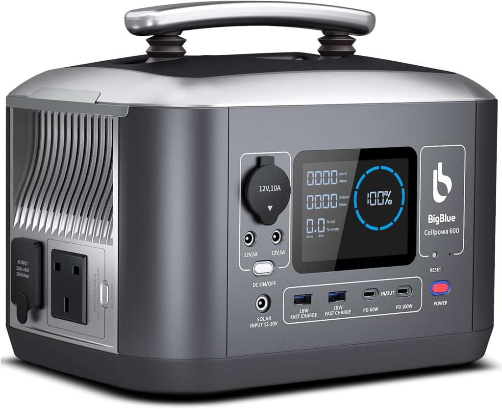 BigBlue Cellpowa 600: The Ultimate Portable Solar Generator for Off-Grid Power