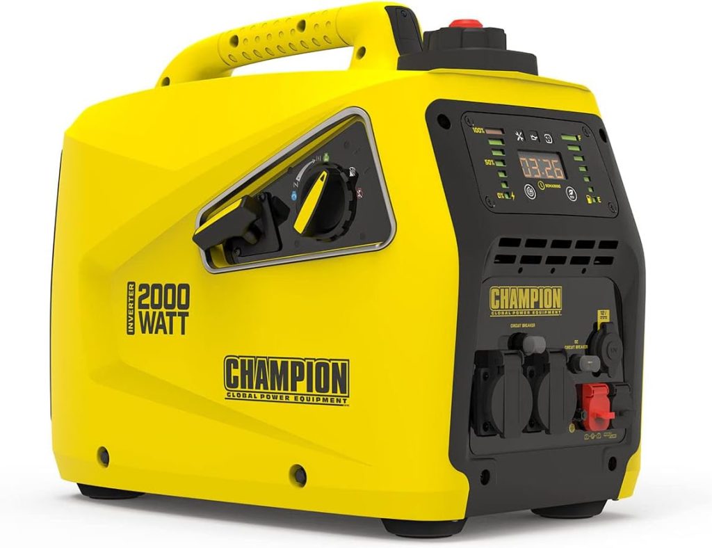 Champion 82001i-E 2000: Portable and Powerful Petrol Inverter Generator