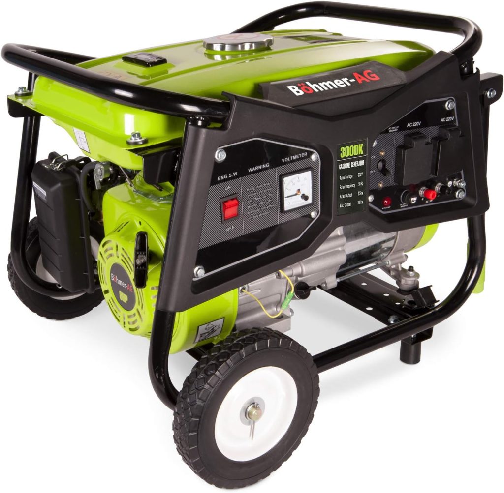 Bohmer-AG WX3800K: Reliable and Efficient Portable Petrol Generator