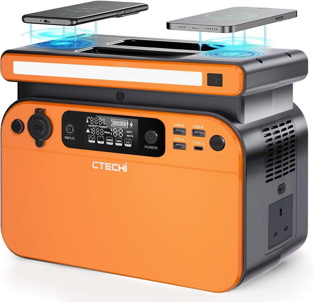 CTECHi Portable Power Station – Reliable and Versatile Outdoor Solar Generator