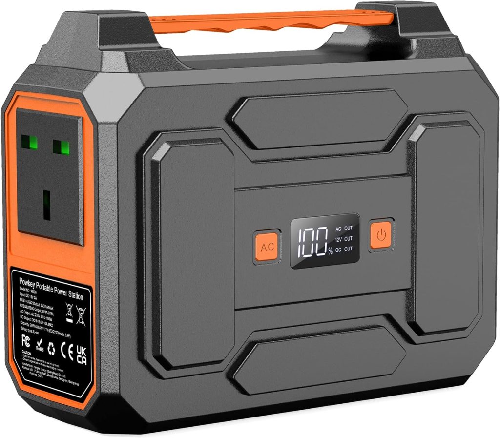 Powkey 100W Portable Power – Stay Powered Anywhere with this Versatile Station