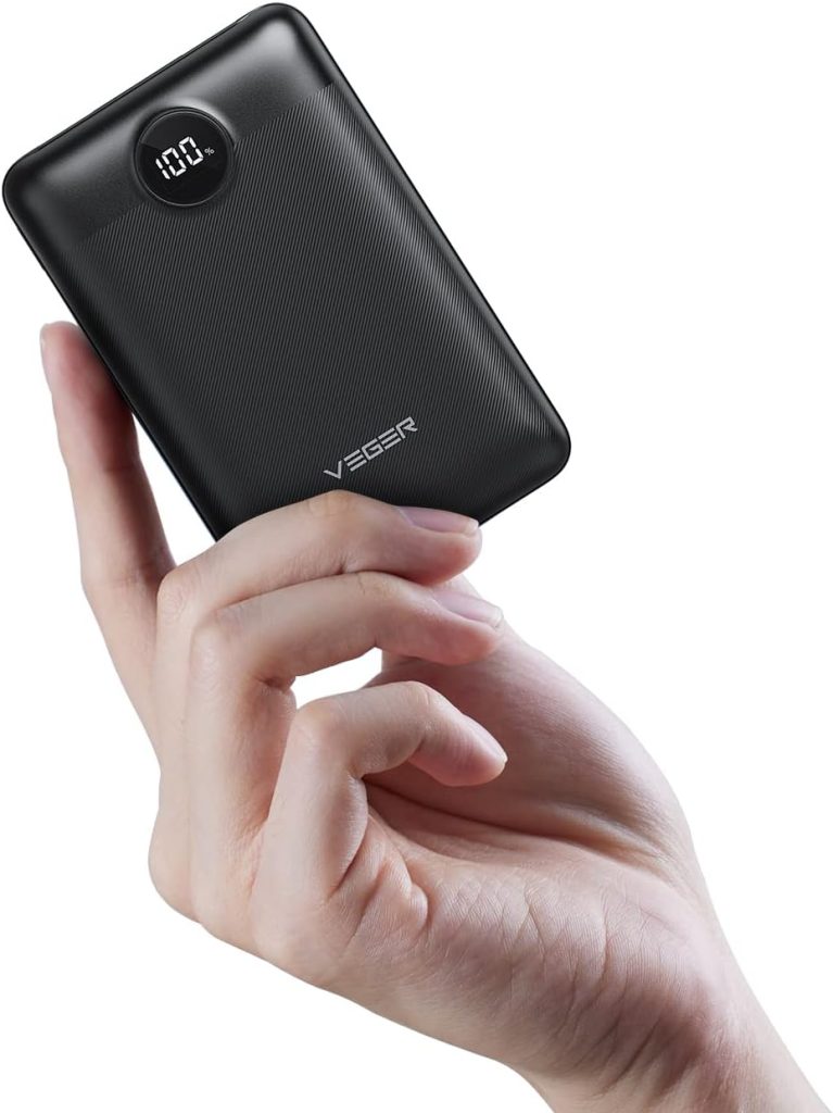 VEGER 20000mAh Compact and Efficient Portable Charger