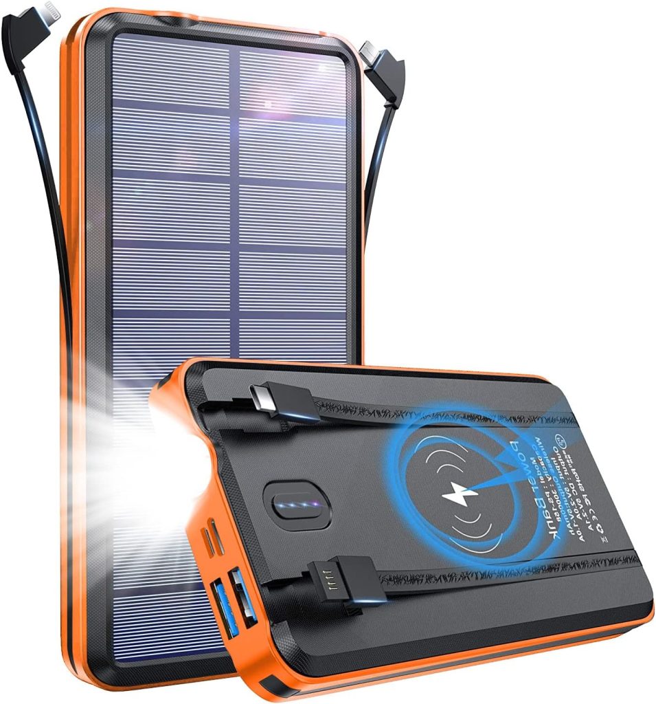 Power Bank Wireless 30000mAh – Versatile Portable Charger