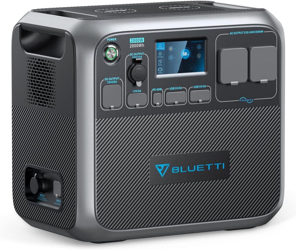 BLUETTI AC200P 2000Wh Portable Power Station: A Reliable Backup