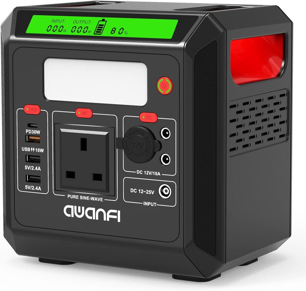 AWANFI 518.4Wh Portable Power Station: Reliable Power Solution