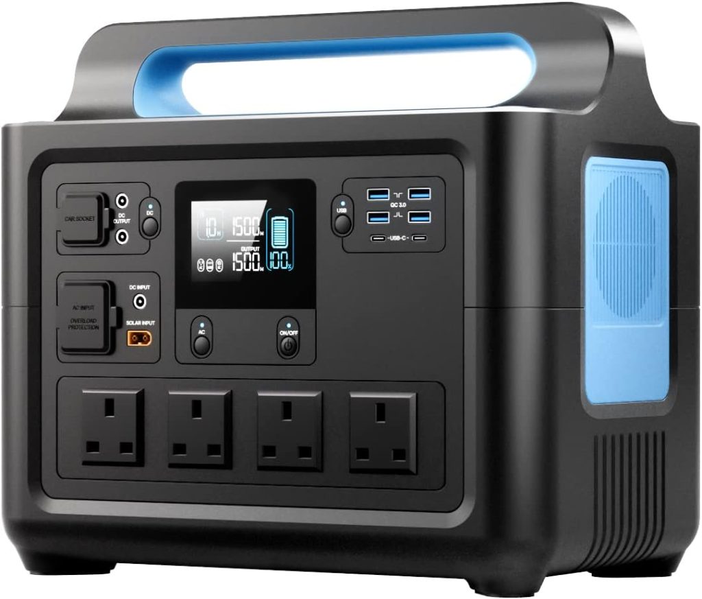 VDL 1228Wh 1500W Power Station Performance Exceeds Expectations