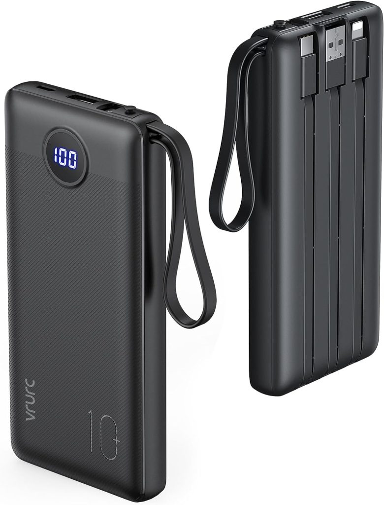 VRURC 10000mAh Portable Charger Review: Compact, Versatile, Reliable